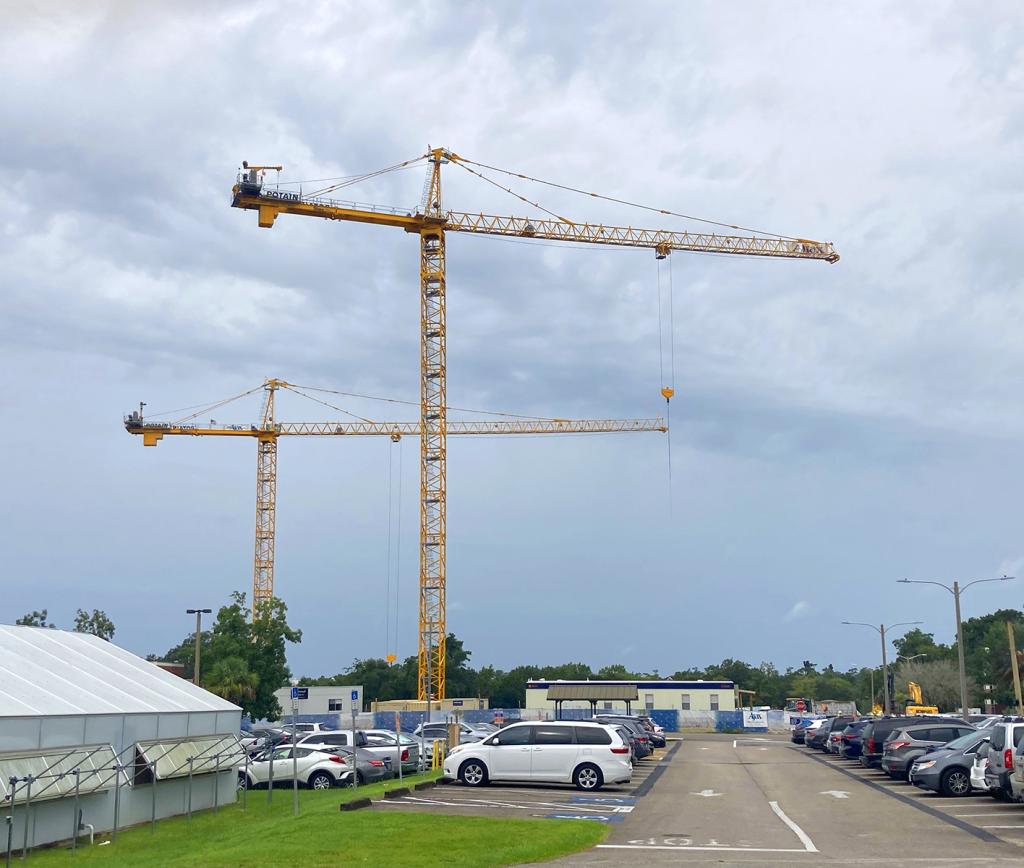 تاورکرینهای ثابت (Static Tower Cranes)