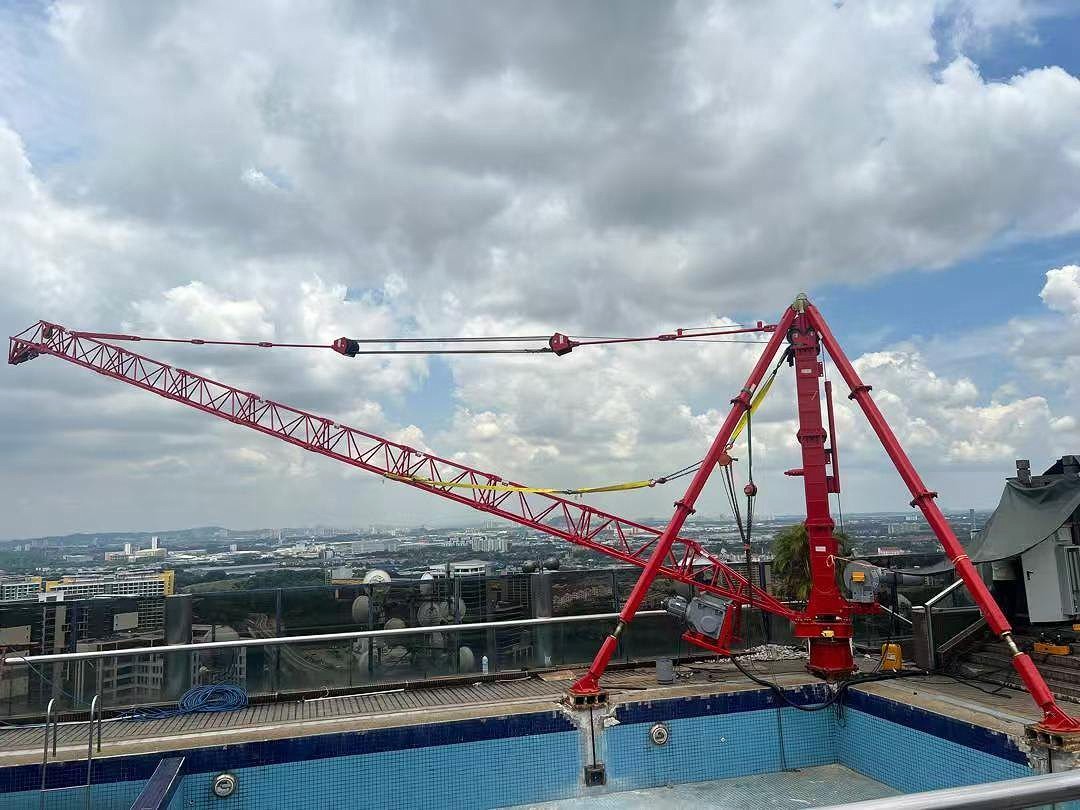 تاورکرینهای ایستا (Stationary Tower Cranes)