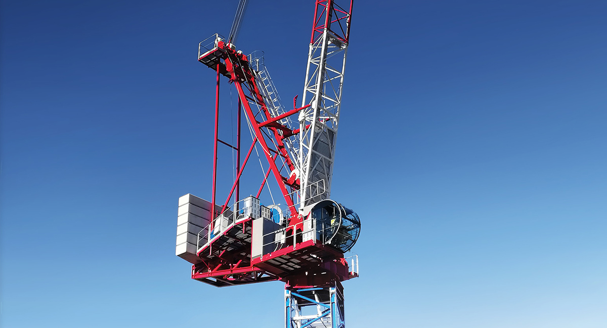 تاورکرینهای خمشو (Luffing Tower Cranes)